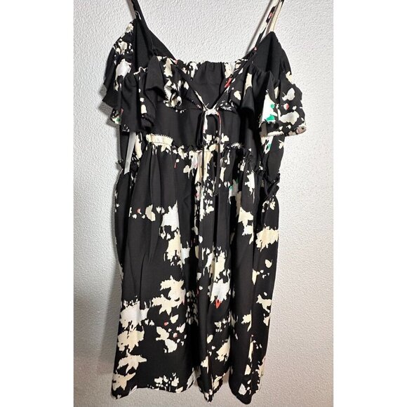 Joie Lilli Caviar Multi Floral Minidress Size XXS Cocktail Boho NWT - Picture 3 of 9